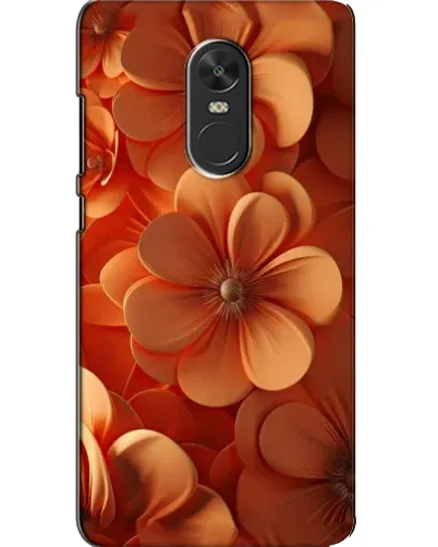 Чохол для Xiaomi Redmi Note 4X з картинкою «Помаранчева макро квітка»