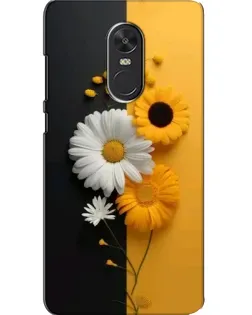 Чохол для Xiaomi Redmi Note 4X з картинкою «Соняшник та ромашка»