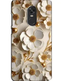 Чохол для Xiaomi Redmi Note 4X з картинкою «Білі паперові квіти»