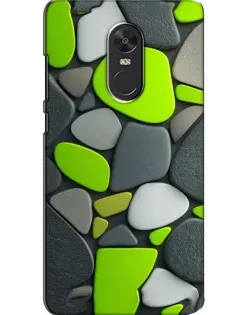 Чехол для Xiaomi Redmi Note 4X с картинкой «Яркая неоновая галька»