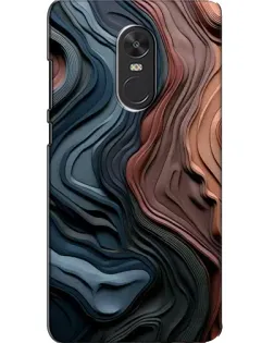 Чехол для Xiaomi Redmi Note 4X с картинкой «Цветные волны каньона»