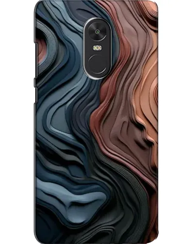 Чехол для Xiaomi Redmi Note 4X с картинкой «Цветные волны каньона»