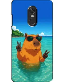 Чохол для Xiaomi Redmi Note 4X з картинкою «Морська капібара»