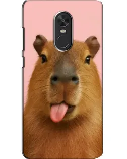 Чохол для Xiaomi Redmi Note 4X з картинкою «Капібара з язиком»