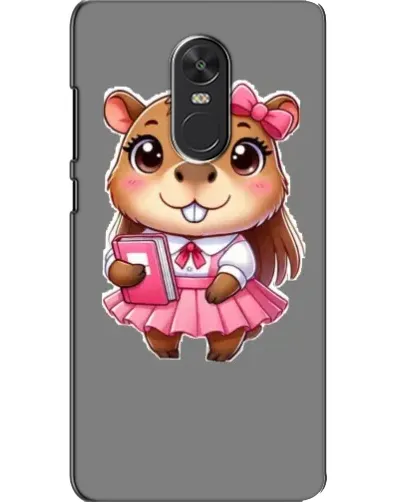 Чохол для Xiaomi Redmi Note 4X з картинкою «Дівчинка капібара»