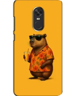 Чохол для Xiaomi Redmi Note 4X з картинкою «Капібара на відпочинку»
