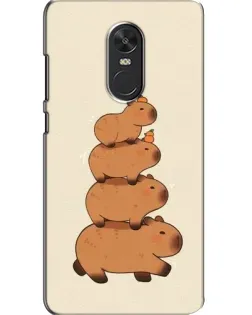 Чохол для Xiaomi Redmi Note 4X з картинкою «Вежа з капібар»