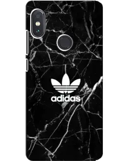 Чехол для Xiaomi Redmi Note 5 Pro с картинкой «Белый мрамор Adidas»