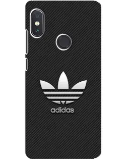 Чехол для Xiaomi Redmi Note 5 Pro с картинкой «Adidas Карбоновая текстура»