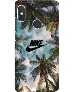 Чохол для Xiaomi Redmi Note 5 Pro з картинкою «Тропічний принт Nike»