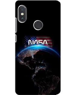 Чехол для Xiaomi Redmi Note 5 Pro с картинкой «Земля из космоса NASA»