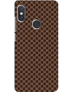 Чохол для Xiaomi Redmi Note 5 Pro з картинкою «Gucci — шоколадна сітка»