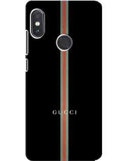 Чохол для Xiaomi Redmi Note 5 Pro з картинкою «Gucci — строга лінія»