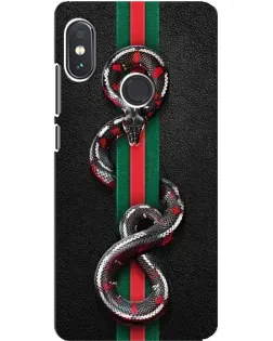 Чохол для Xiaomi Redmi Note 5 Pro з картинкою «Gucci — змія на смузі»