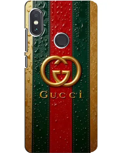 Чохол для Xiaomi Redmi Note 5 Pro з картинкою «Gucci — фірмова смуга та золото» Чохол для Xiaomi Redmi Note 5 Pro з картинкою «Gucci — фірмова смуга та золото»