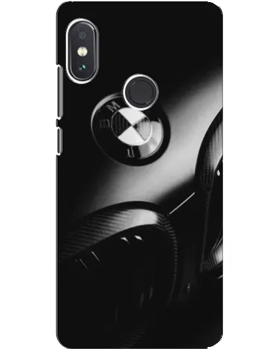 Чехол для Xiaomi Redmi Note 5 Pro с картинкой «Эмблема BMW — макро»