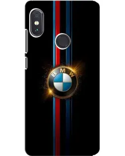 Чехол для Xiaomi Redmi Note 5 Pro с картинкой «BMW M-Power неон»