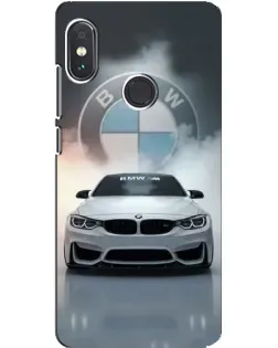 Чохол для Xiaomi Redmi Note 5 Pro з картинкою «BMW в білому диму»