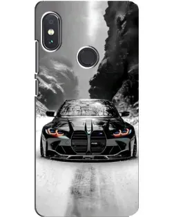 Чохол для Xiaomi Redmi Note 5 Pro з картинкою «BMW — акварельний дрифт»