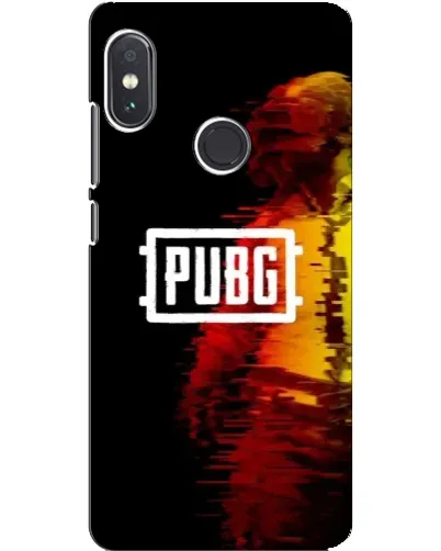 Чехол для Xiaomi Redmi Note 5 Pro с картинкой «Яркий логотип PUBG»