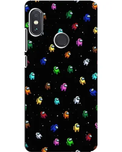 Чехол для Xiaomi Redmi Note 5 Pro с картинкой «Экипаж Among Us»