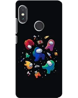 Чехол для Xiaomi Redmi Note 5 Pro с картинкой «Among Us космос»
