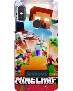 Чехол для Xiaomi Redmi Note 5 Pro с картинкой «Minecraft герои игры» Чехол для Xiaomi Redmi Note 5 Pro с картинкой «Minecraft герои игры»
