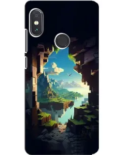 Чехол для Xiaomi Redmi Note 5 Pro с картинкой «Вид из пещеры»