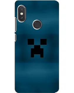 Чехол для Xiaomi Redmi Note 5 Pro с картинкой «Крипер текстура»