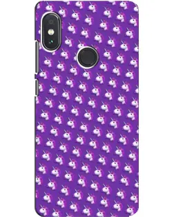 Чехол для Xiaomi Redmi Note 5 Pro с картинкой «Единороги на фиолетовом»