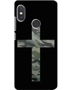 Чехол для Xiaomi Redmi Note 5 Pro с картинкой «Милитари Крест»