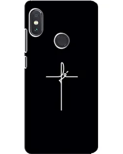Чохол для Xiaomi Redmi Note 5 Pro з картинкою «Тонкий хрест»