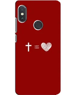 Чохол для Xiaomi Redmi Note 5 Pro з картинкою «Рівняння любові»