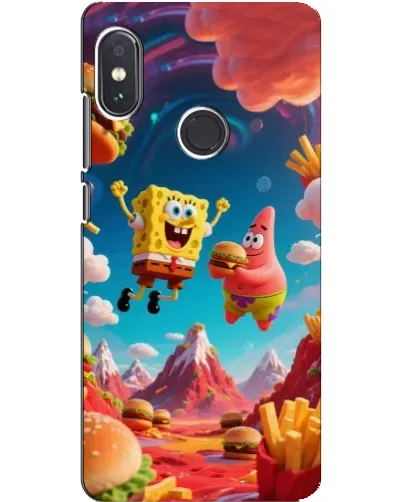 Чехол для Xiaomi Redmi Note 5 Pro с картинкой «Космический фастфуд» Чехол для Xiaomi Redmi Note 5 Pro с картинкой «Космический фастфуд»