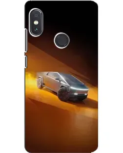 Чехол для Xiaomi Redmi Note 5 Pro с картинкой «Cybertruck в пустыне»