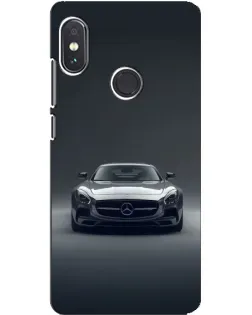 Чехол для Xiaomi Redmi Note 5 Pro с картинкой «Mercedes на черном»