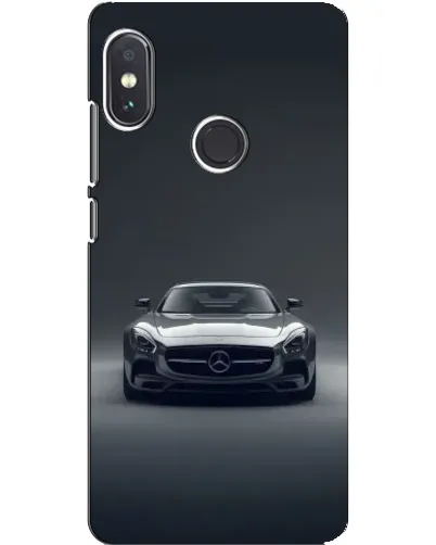 Чехол для Xiaomi Redmi Note 5 Pro с картинкой «Mercedes на черном»
