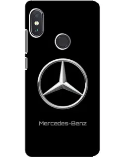 Чехол для Xiaomi Redmi Note 5 Pro с картинкой «Mercedes Silver Logo»