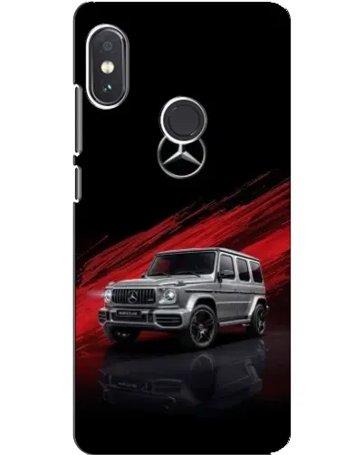 Чехол для Xiaomi Redmi Note 5 Pro с картинкой «Mercedes G-Class красный»
