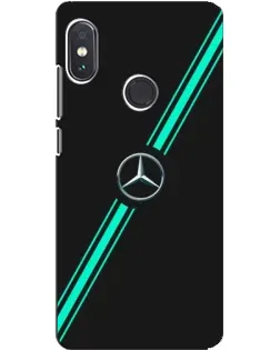 Чохол для Xiaomi Redmi Note 5 Pro з картинкою «Спортивні лінії Mercedes»