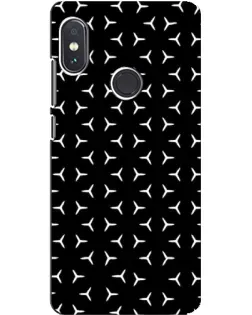Чохол для Xiaomi Redmi Note 5 Pro з картинкою «Mercedes паттерн зірок»
