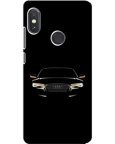 Чехол для Xiaomi Redmi Note 5 Pro с картинкой «Audi — ночной контур» Чехол для Xiaomi Redmi Note 5 Pro с картинкой «Audi — ночной контур»