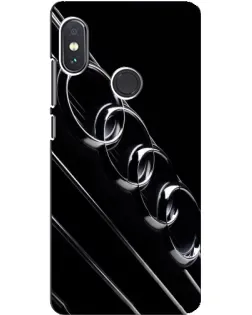 Чехол для Xiaomi Redmi Note 5 Pro с картинкой «Audi — абстрактные кольца»