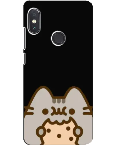 Чехол для Xiaomi Redmi Note 5 Pro с картинкой «Пушин на черном»
