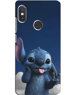 Чехол для Xiaomi Redmi Note 5 Pro с картинкой «Стич в облаках»