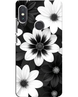 Чохол для Xiaomi Redmi Note 5 Pro з картинкою «Монохромні айстри» Чохол для Xiaomi Redmi Note 5 Pro з картинкою «Монохромні айстри»