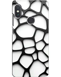 Чохол для Xiaomi Redmi Note 5 Pro з картинкою «Біла об'ємна сітка» Чохол для Xiaomi Redmi Note 5 Pro з картинкою «Біла об'ємна сітка»