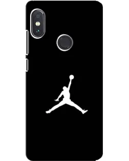 Чохол для Xiaomi Redmi Note 5 з картинкою «Jordan Silhouette»