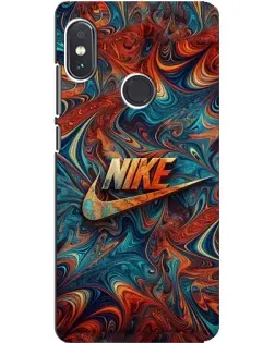 Чохол для Xiaomi Redmi Note 5 з картинкою «Nike в абстракції»