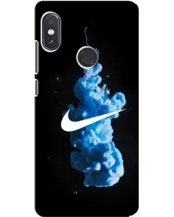Чохол для Xiaomi Redmi Note 5 з картинкою «Nike та синій дим»